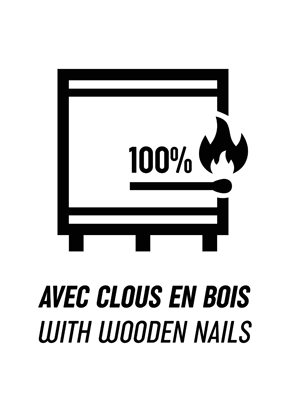 clous en bois WATT DE FEU