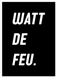 watt de feu logo