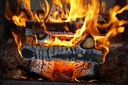 Watt de Feu bois de chauffage | Bûches 33cm | Palette 2 stères